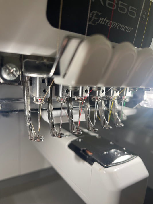 How to choose the right needle for your embroidery machine for different embroidery projects.