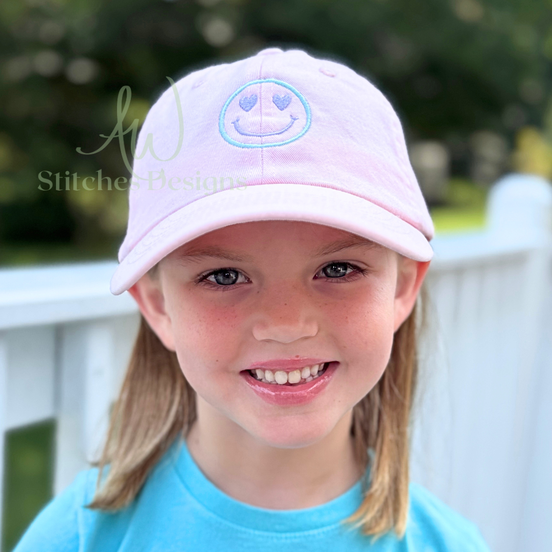 Mini Fill Stitch Smile Face Machine Embroidery Design File