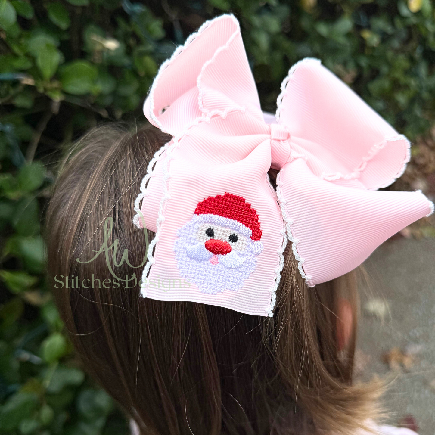 Mini Christmas Santa Cross Stitch embroidery design