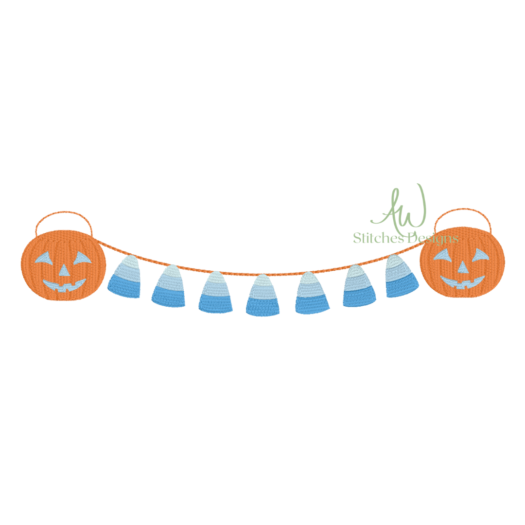 Candy Corn Bunting