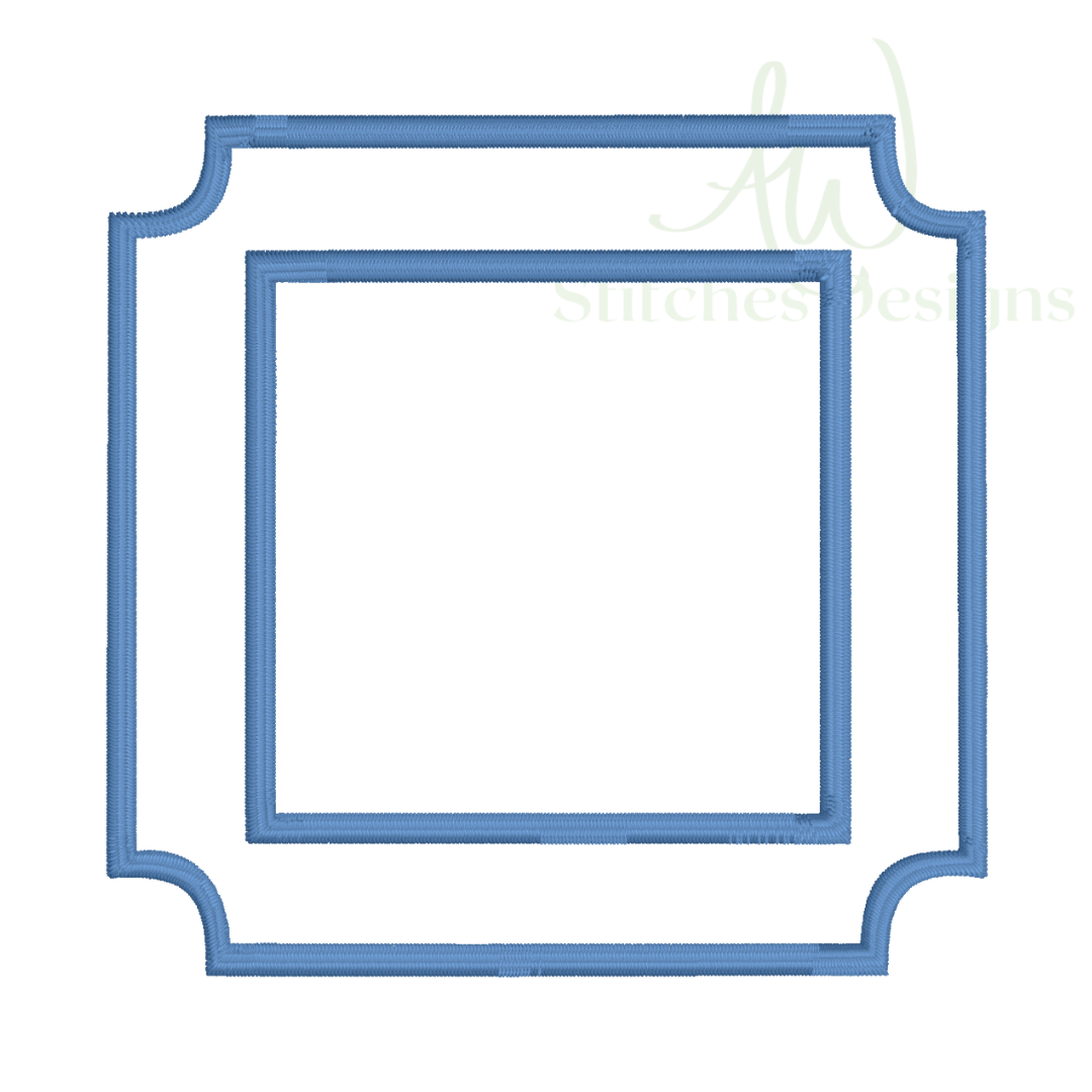 In the Hoop Milestone Card Satin Stitch Machine Embroidery Design