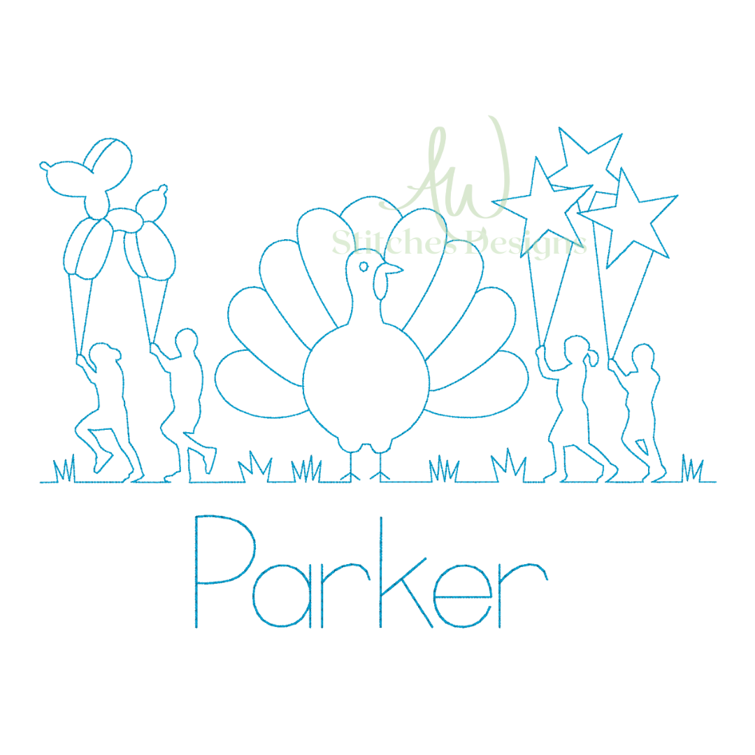 Turkey Parade Line Design