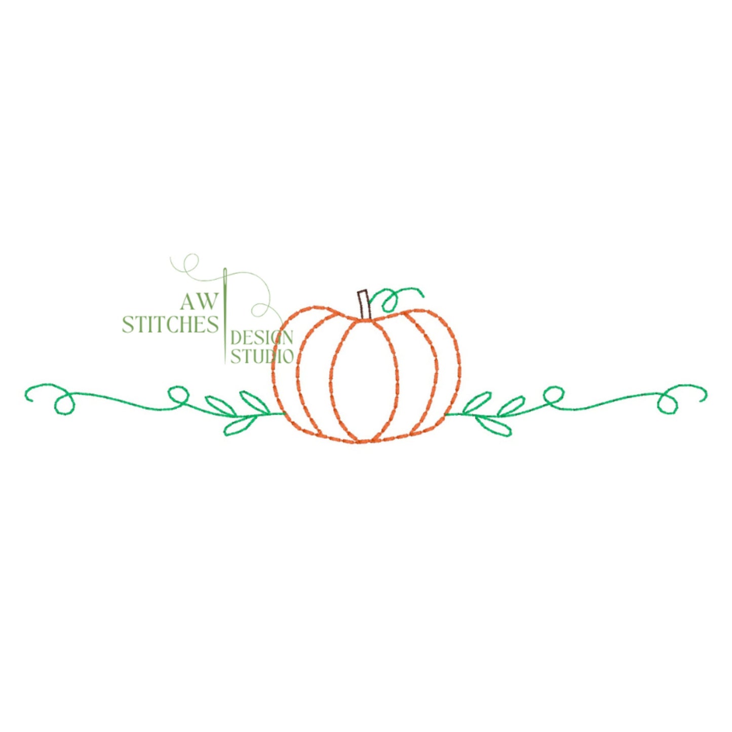 Pumpkin Vine Bean Stitch