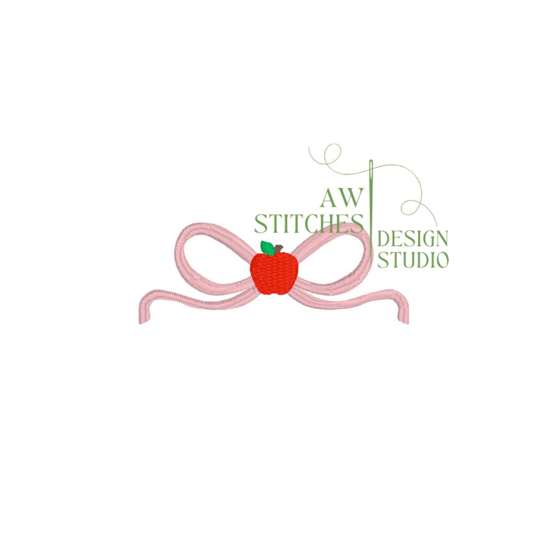 Mini Apple Bow