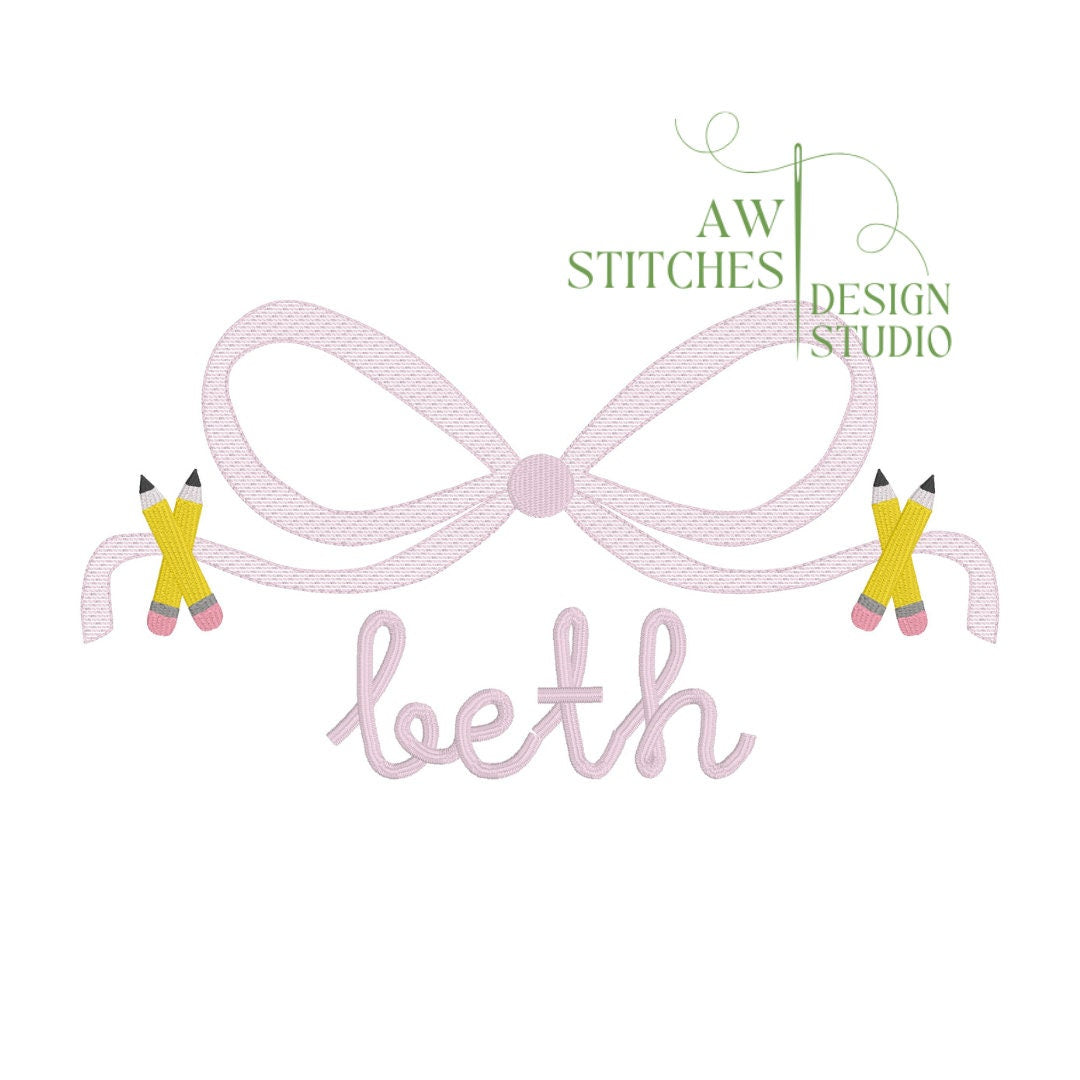 Back to school bow BUNDLE