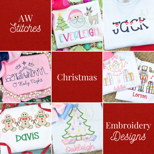 Top Christmas Embroidery Designs for Your Machine