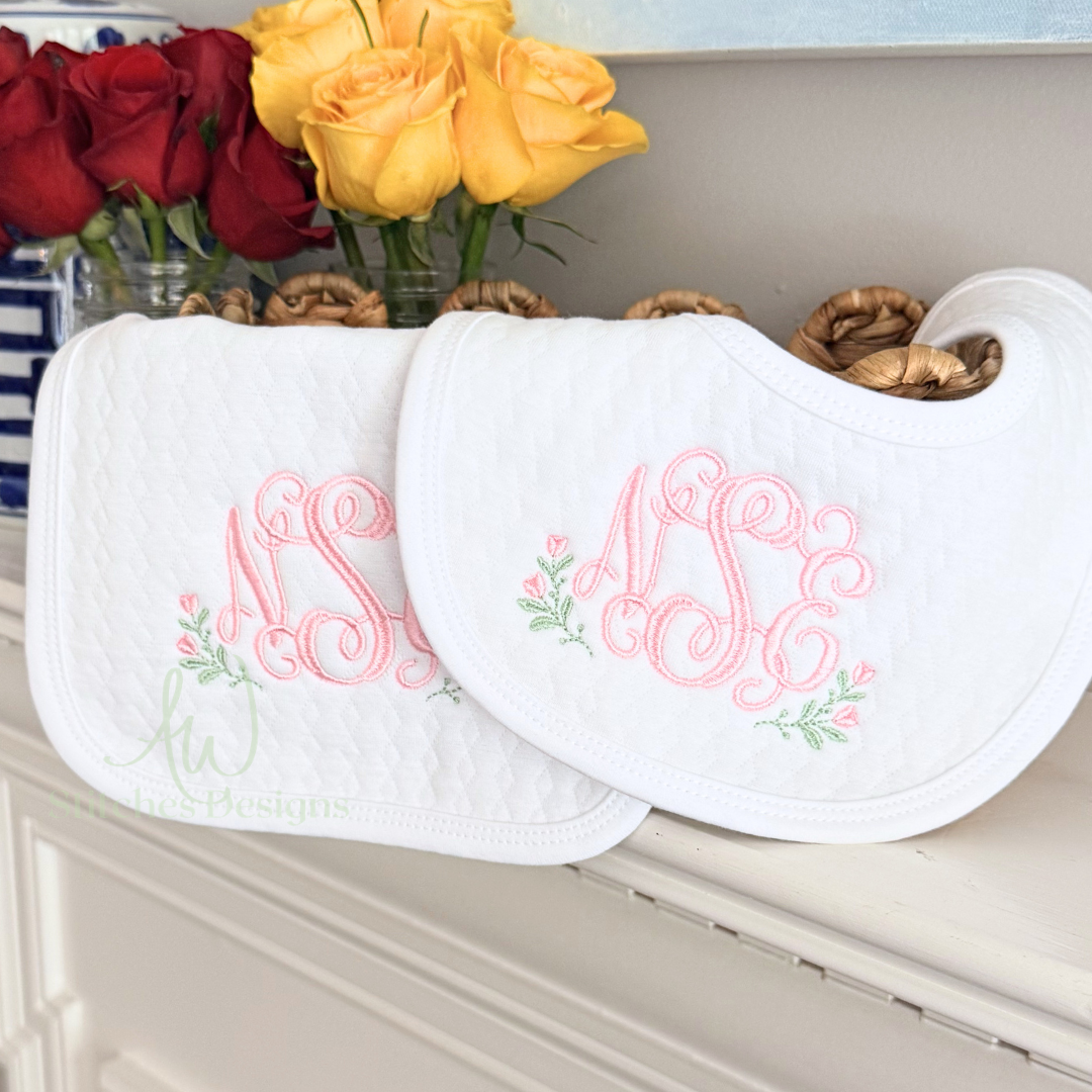 Mini Floral Motif Embroidery Design File