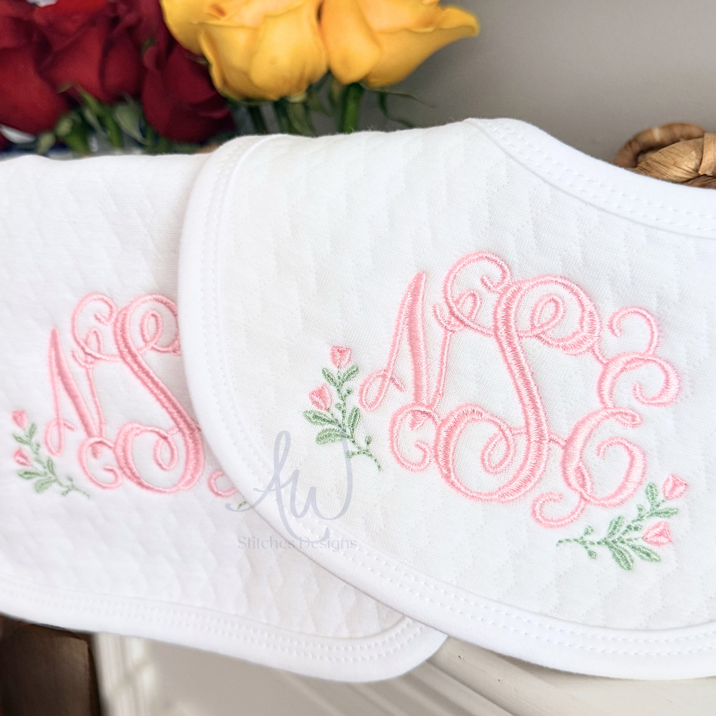 Mini Floral Motif Embroidery Design File