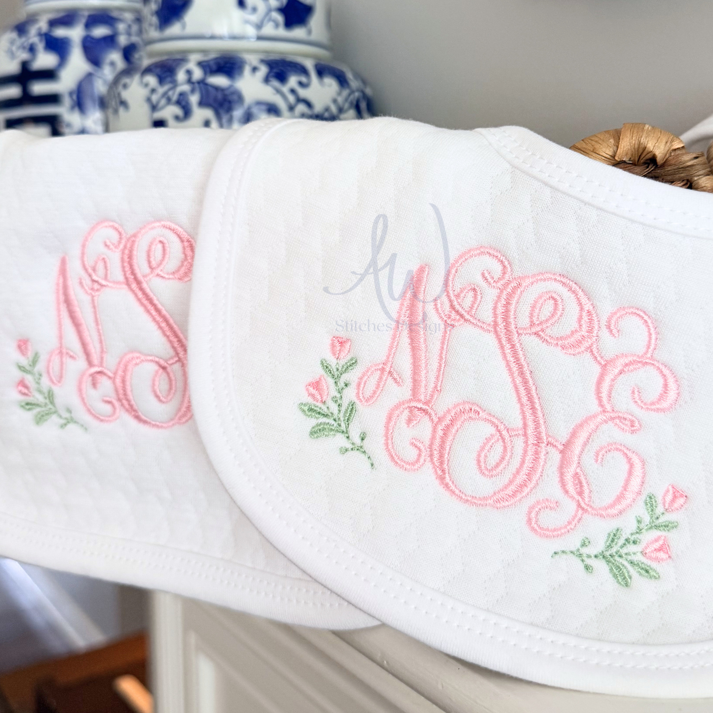 Mini Floral Motif Embroidery Design File