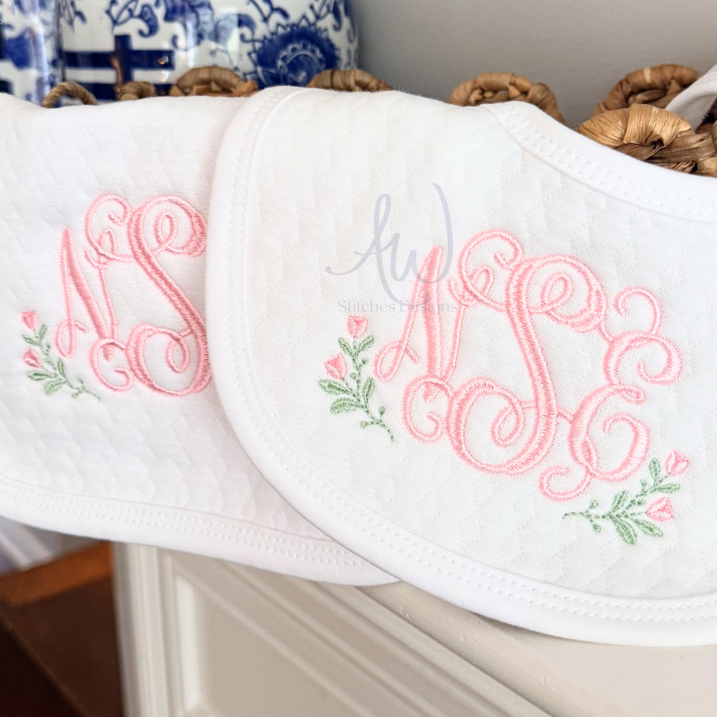 Mini Floral Motif Embroidery Design File