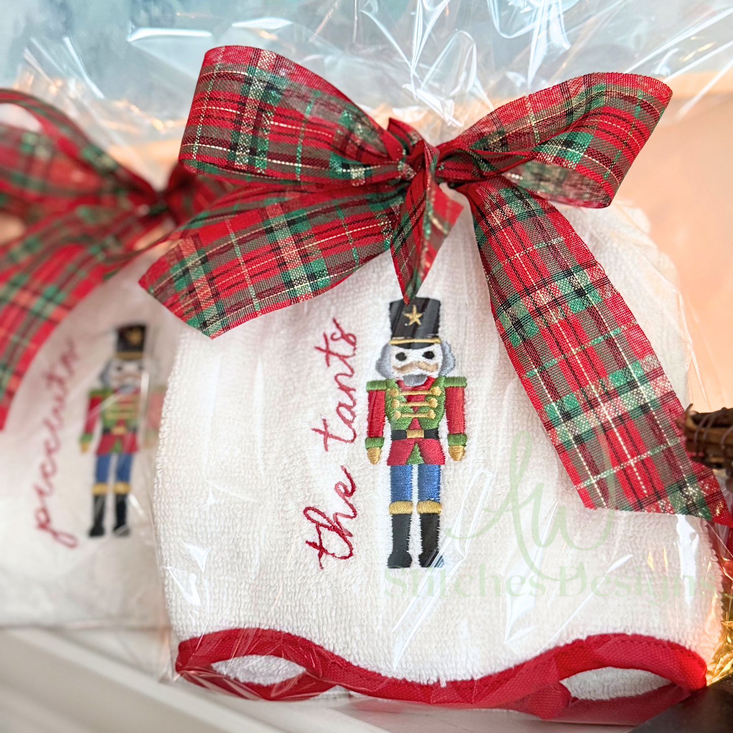 Christmas Nutcracker mini satin stitch machine embroidery design file