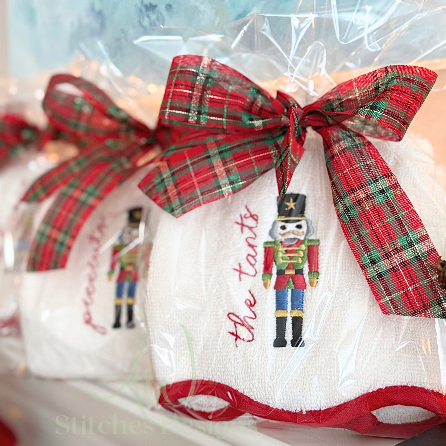 Christmas Nutcracker mini satin stitch machine embroidery design file