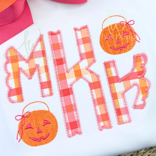 Mini Jack-o-lantern with Bow