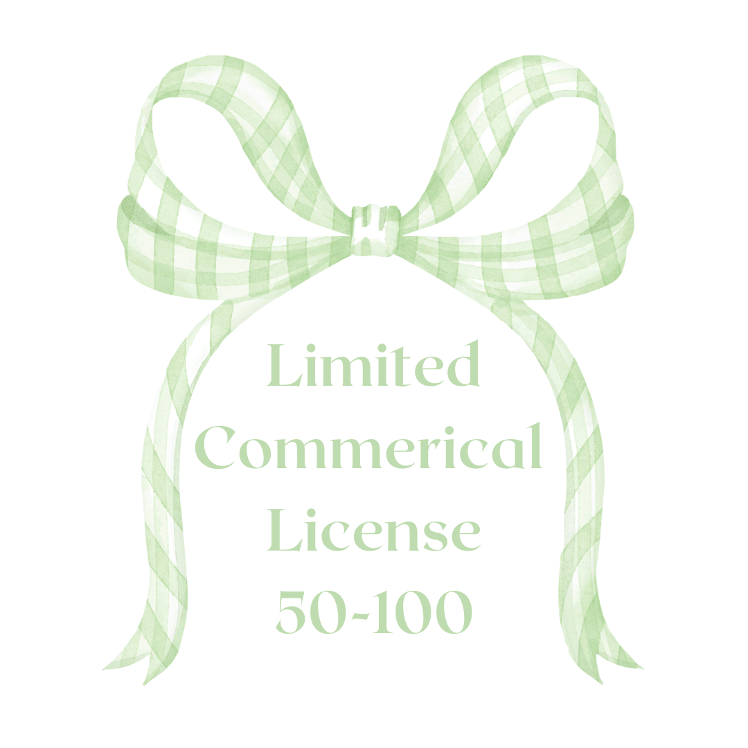 Limited Commercial License 50-100 items