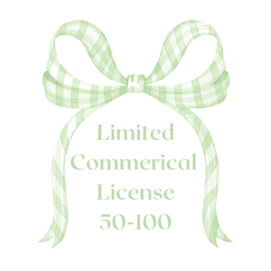 Limited Commercial License 50-100 items