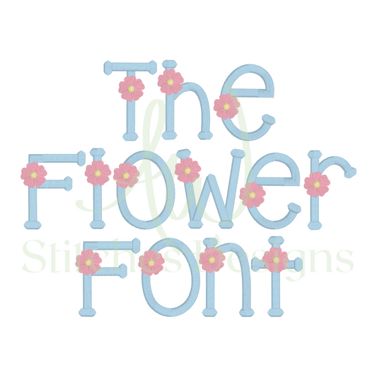 Flower Font