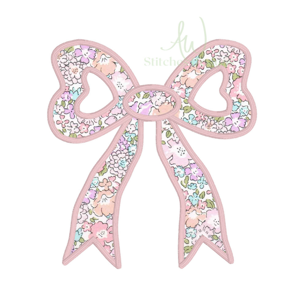 Elegant Classic Bow Applique - Perfect Sweatshirt Side Bow Applique ...