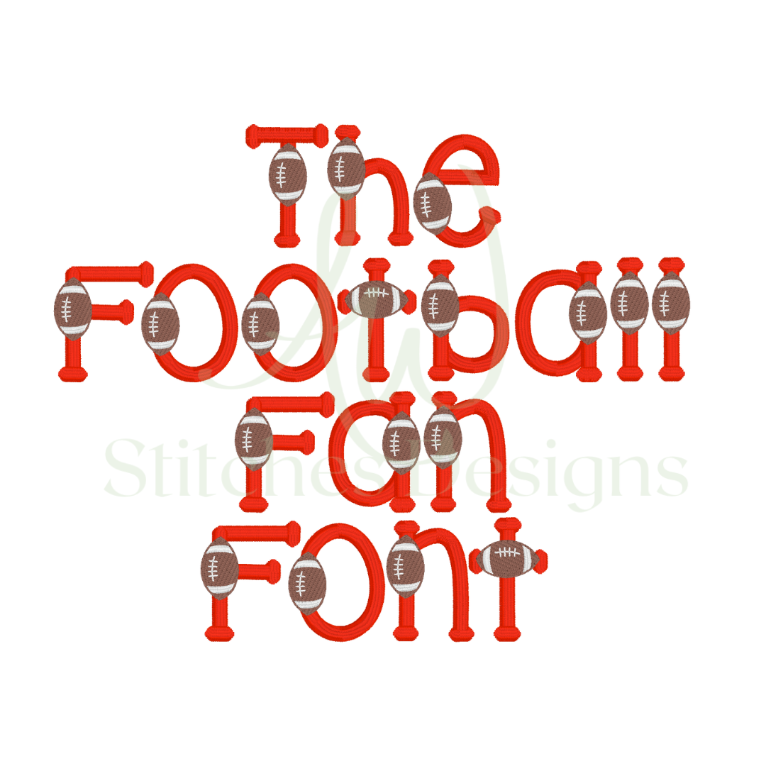 Football Fan Font