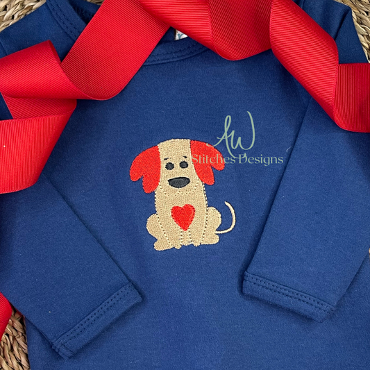 Heart Puppy Mini Design
