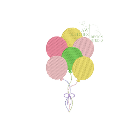 Birthday Balloon Bundle with Bow