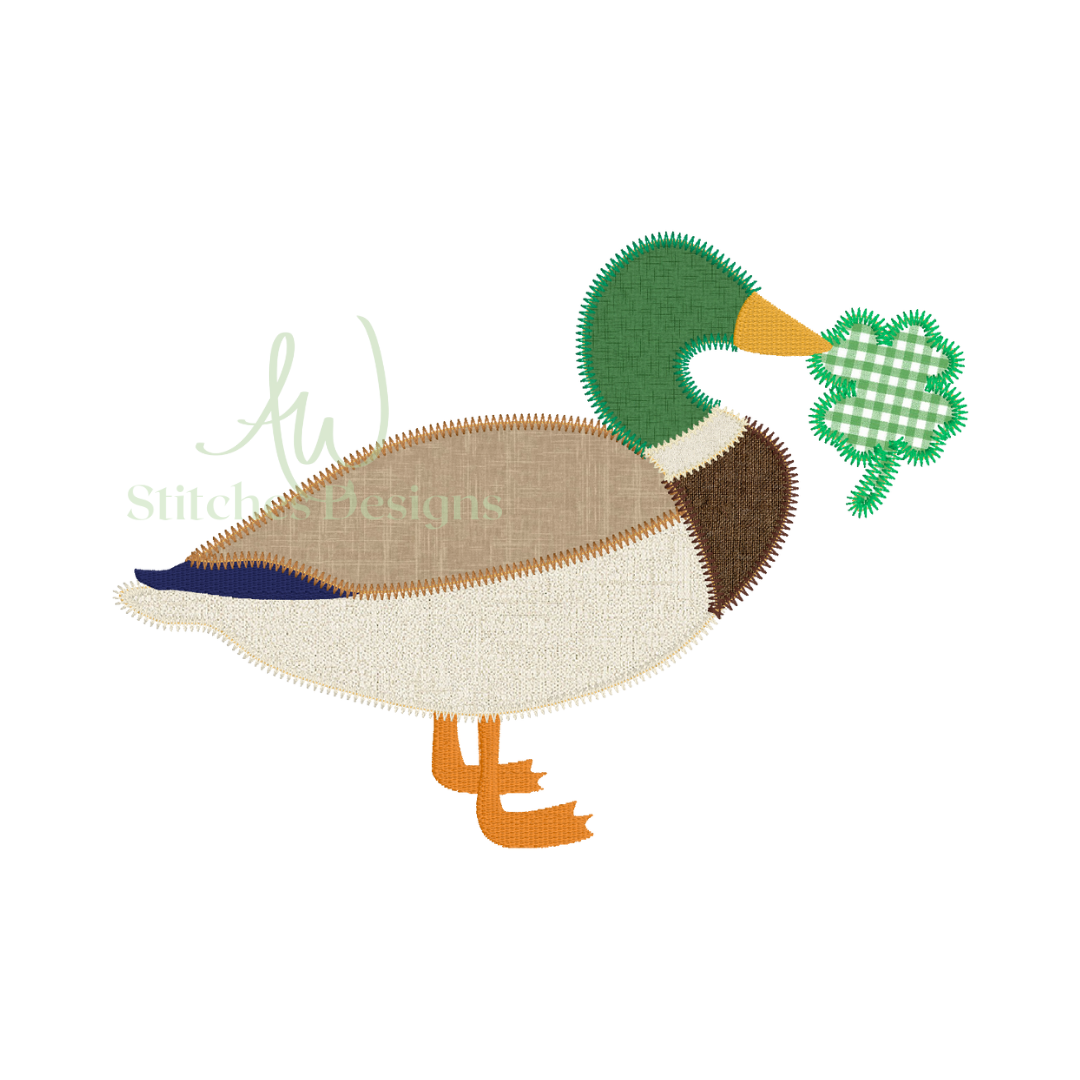 Shamrock Mallard Duck ZigZag