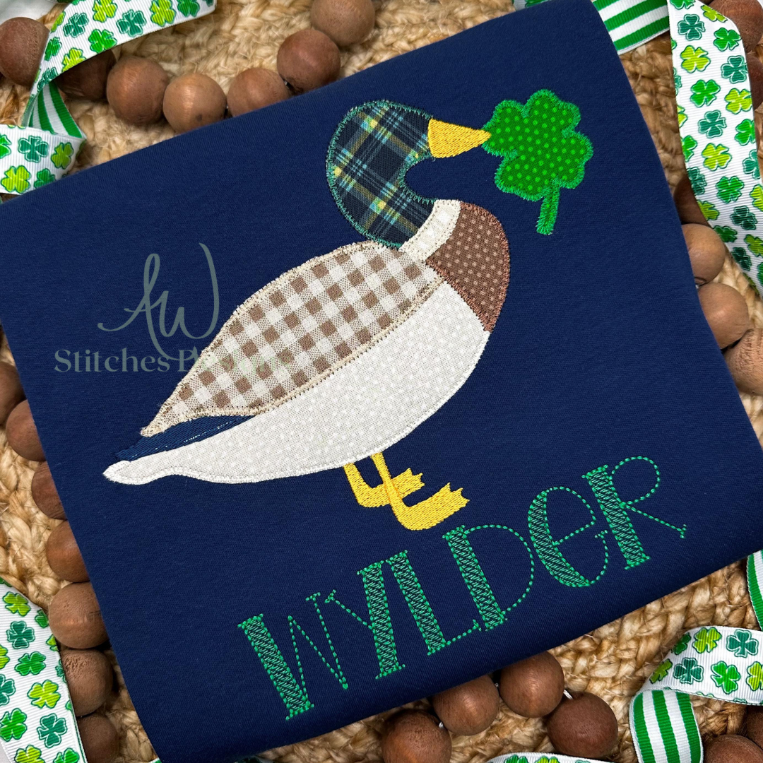 Shamrock Mallard Duck ZigZag