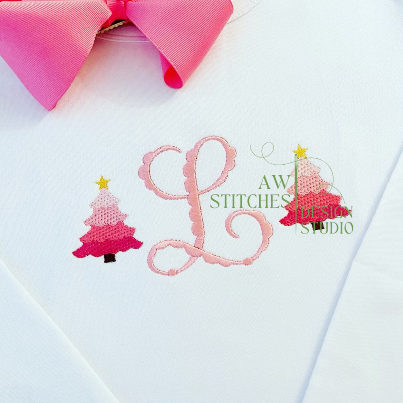 Mini Colorblock Tree – AW Stitches Designs