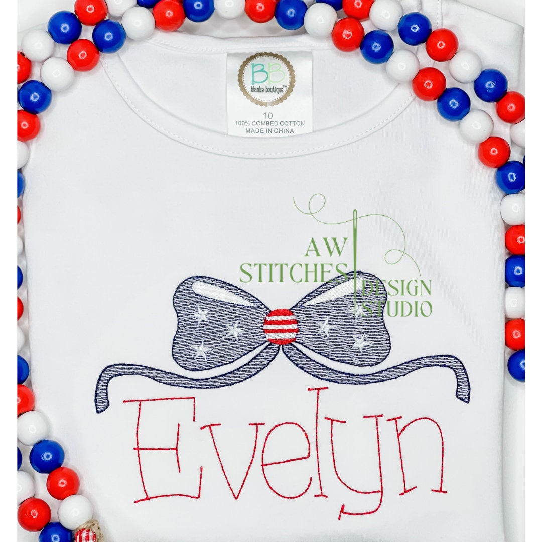 Patriotic Bow