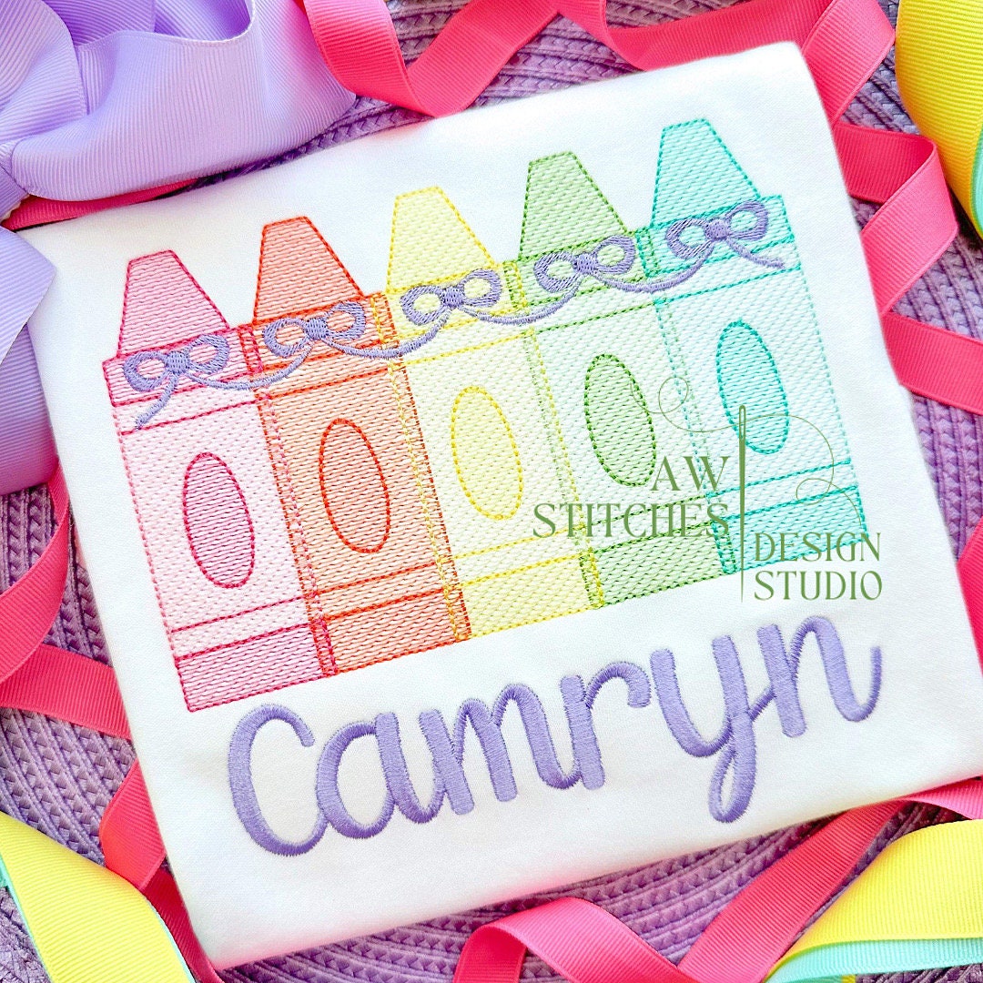 Row Fun Designs Overlap Row Designs - Unique Embroidery Design Collection – AW Stitches ...